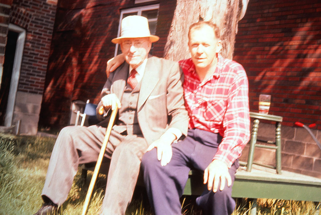 Victor Monaghan and Son Paul Monaghan Web